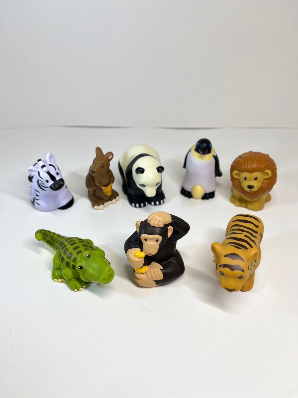 Little People Fisher Price Zoo Animal Friends Set Figure Pack Alligator Chimp